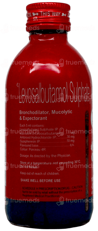 Xpect Ls Strawberry Raspberry Flavour Sugar Free Expectorant 100Ml